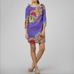 Lilly Pulitzer Purple Shauna Tunic Butterfly Dress